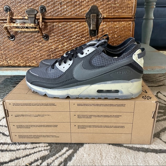 Nike Other - Nike Air Max 90 Terrascape Black Lime Ice Dark Grey Men’s 8
